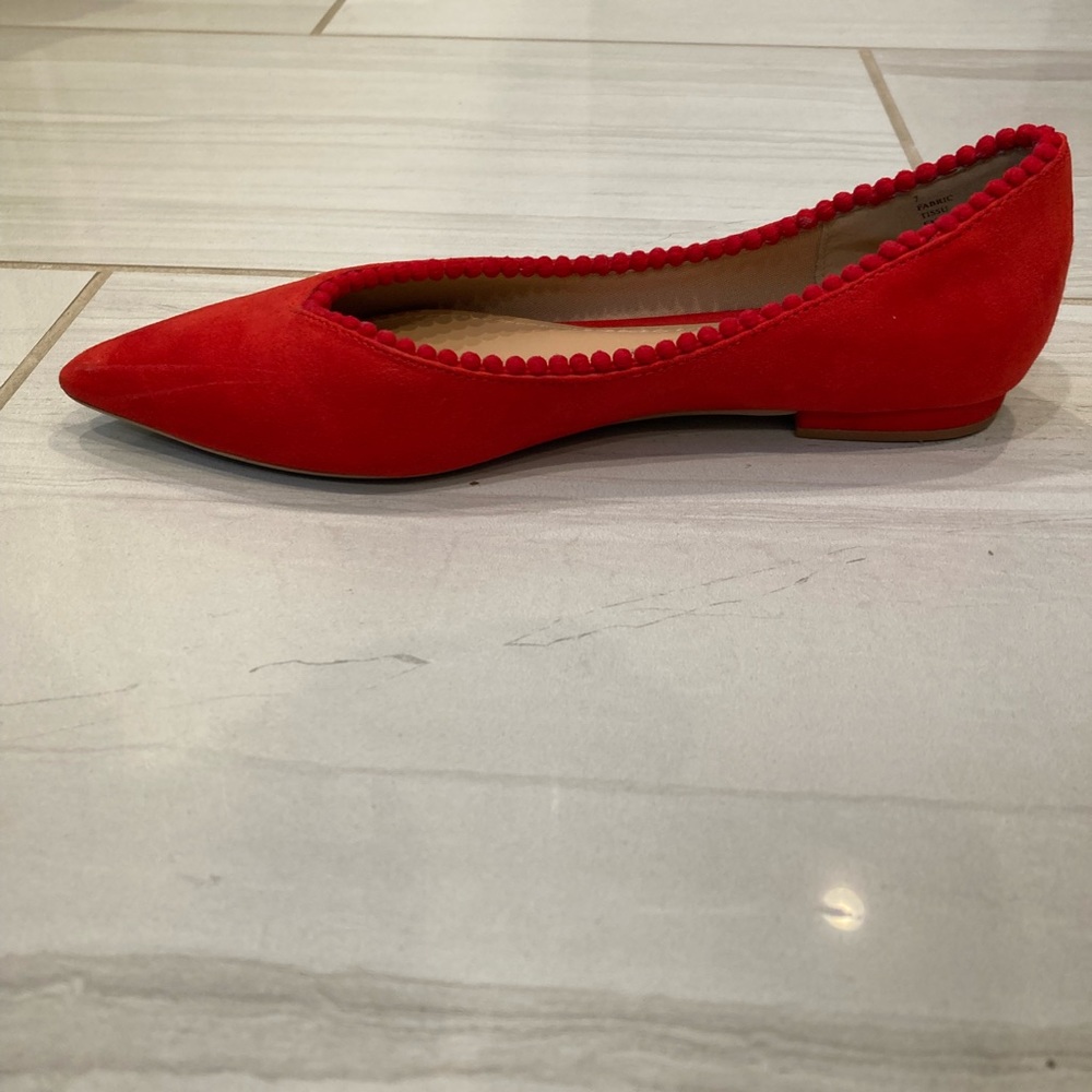 Express Cherry red flats - Picture 3 of 4